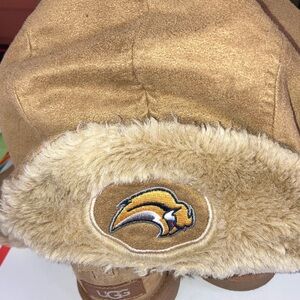 BUFFALO SABRES BUFFALO NY TRAPPERS CAP W FAUX FUR LINING
